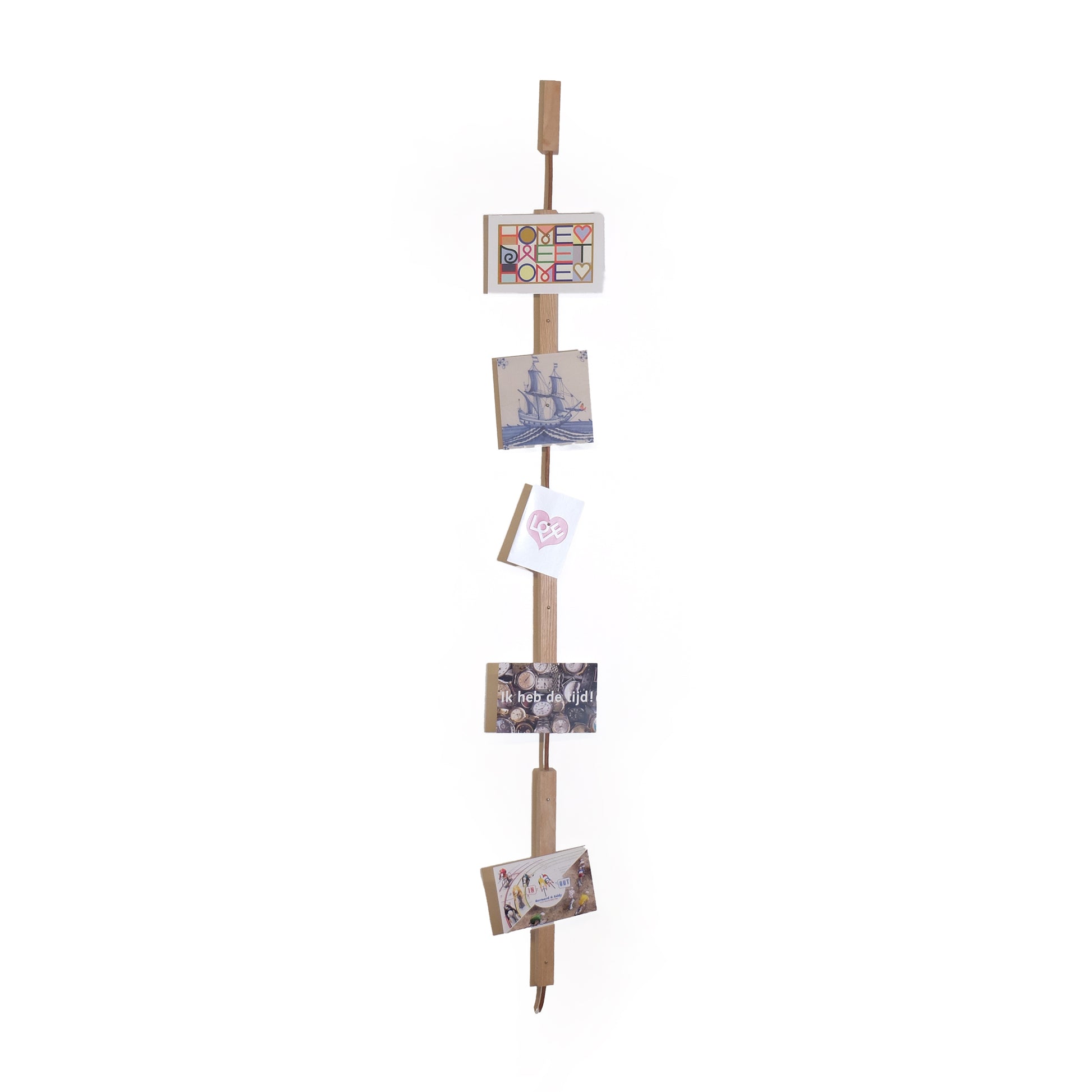 Stick-It Foto en Kaarthouder Eiken│Pro-Dukto│art. 20003│vooraanzicht met kaarten