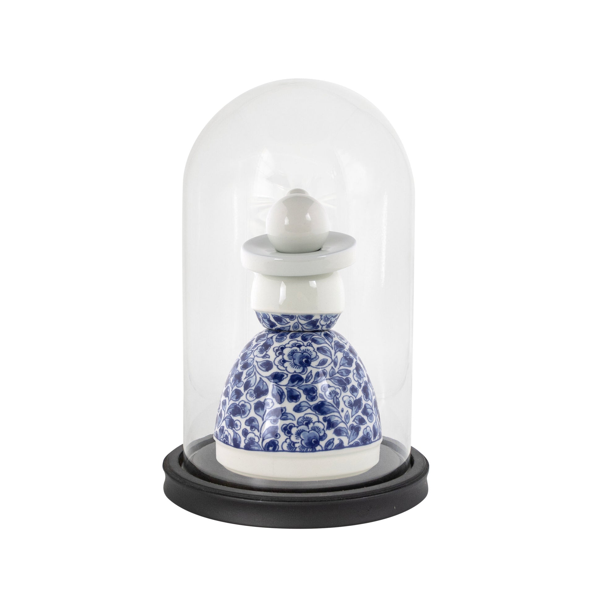 Proud Mary Flower Pattern│Royal Delft│Porceleyne Fles│art. 46604000│onder glazen stolp