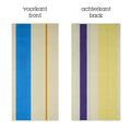 Strandlaken Martens & Martens Aqua Orange Purple & Yellow Suite702│art. CMMTT90AQORPUYE│voor- en achterkant