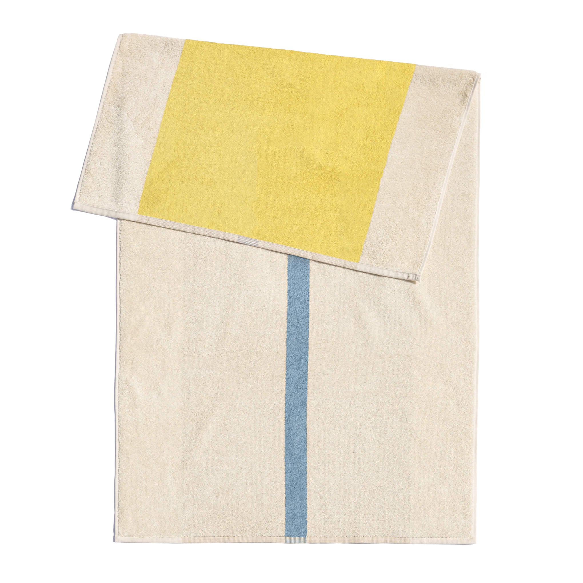 Strandlaken Martens&Martens Royal Sky Blue&Yellow│Suite702│art. MMTT90SBYE│achterkant