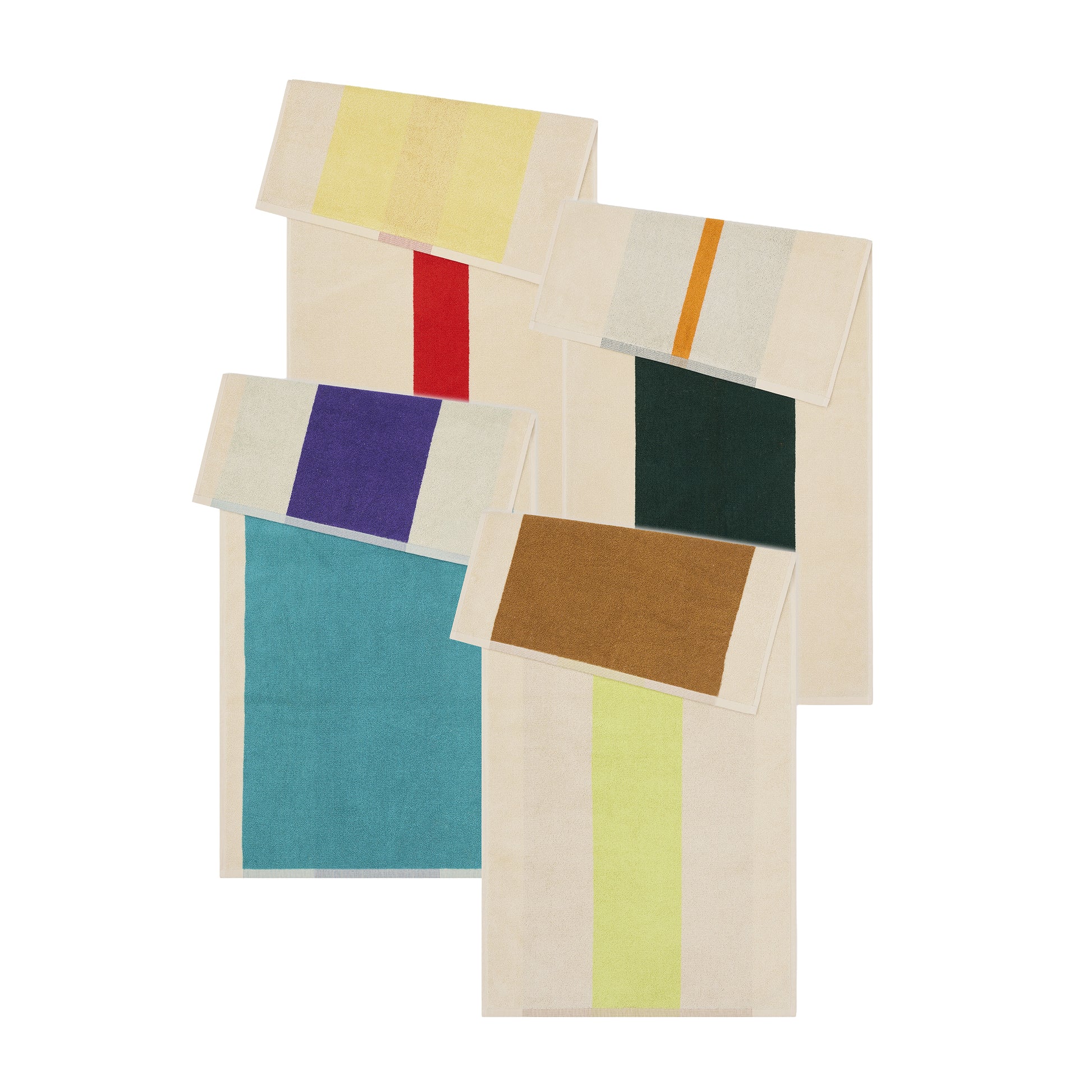 Handdoek Martens & Martens Suite702 50x100│alle varanten met witte achtergrond