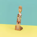 Wedgie Standaard losstaand voor Deurstopper│Met Taylor Swift in houder en geel/groene achtergrond
