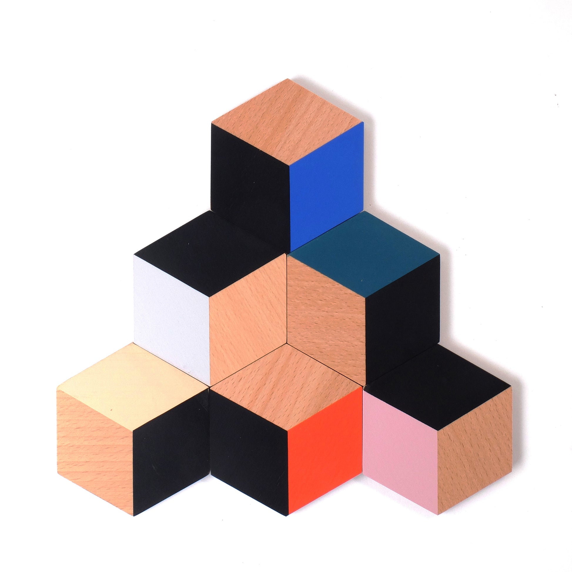 Onderzetters Table Tiles Modern Set│Areaware│art. BOTTMS│geometrisch patroon nr. 2