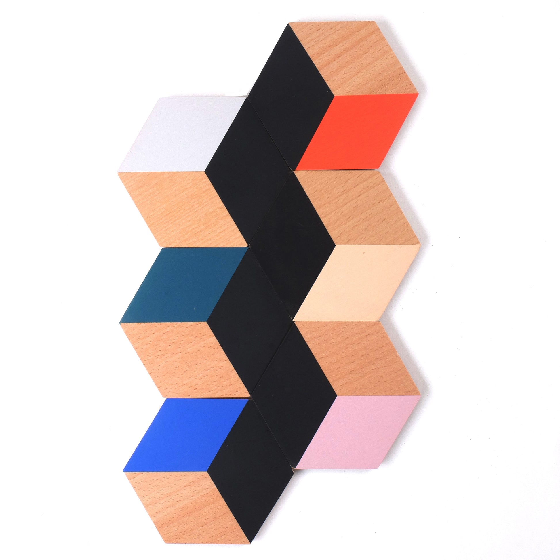 Onderzetters Table Tiles Modern Set│Areaware│art. BOTTMS│geometrisch patroon nr. 8