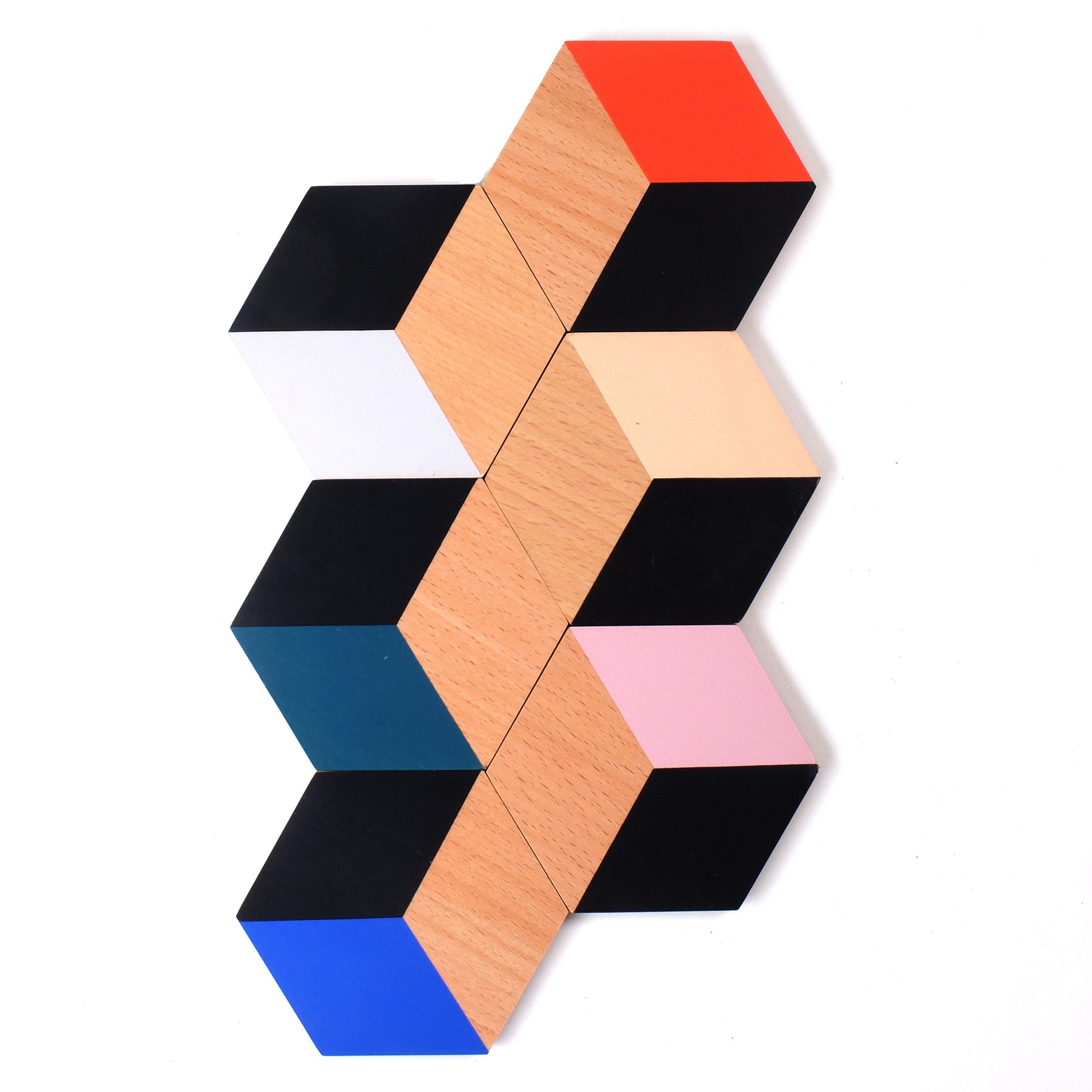 Onderzetters Table Tiles Modern Set│Areaware│art. BOTTMS│geometrisch patroon nr. 9