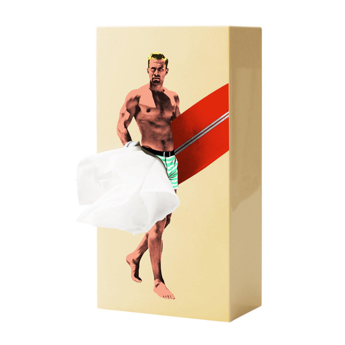 Tissue Up Boy Beige│Tisuebox│art. TG006DU│vooraanzicht