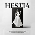 Tissue Up Mythology Spextrum│Tissuebox Hestia - vooraanzicht met tekst over Griekse godin