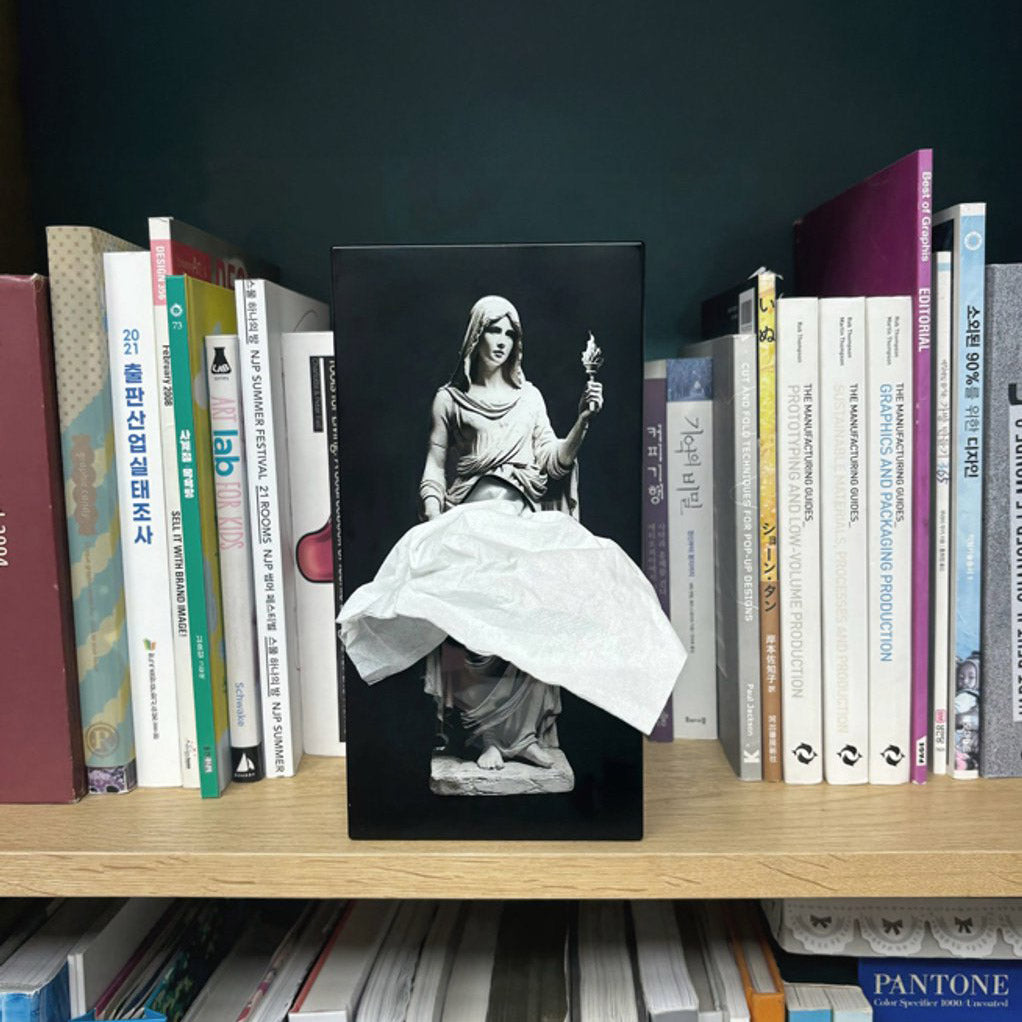 Tissue Up Mythology Spextrum│Tissuebox Hestia - vooraanzicht met witte achtergrond