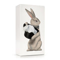 Tissue Up Rabbit Wit│Tissuebox│art. LD-TG004WR│voorkant schuin met witte achtergrond