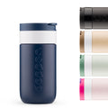 Dopper Travel Mug Small 300ml Breaker Blue (blauw) - vooraanzicht met overige kleuren klein afgebeeld