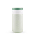 Dopper Travel Mug Small 300ml Forest Green - vooraanzicht met witte achtergrond