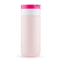 Dopper Travel Mug Large 400ml Berry Pink (roze) - vooraanzicht met witte achtergrond