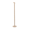 Sompex Tubo Vloerlamp Single in de kleur Sand - vooraanzicht met witte achtergrond