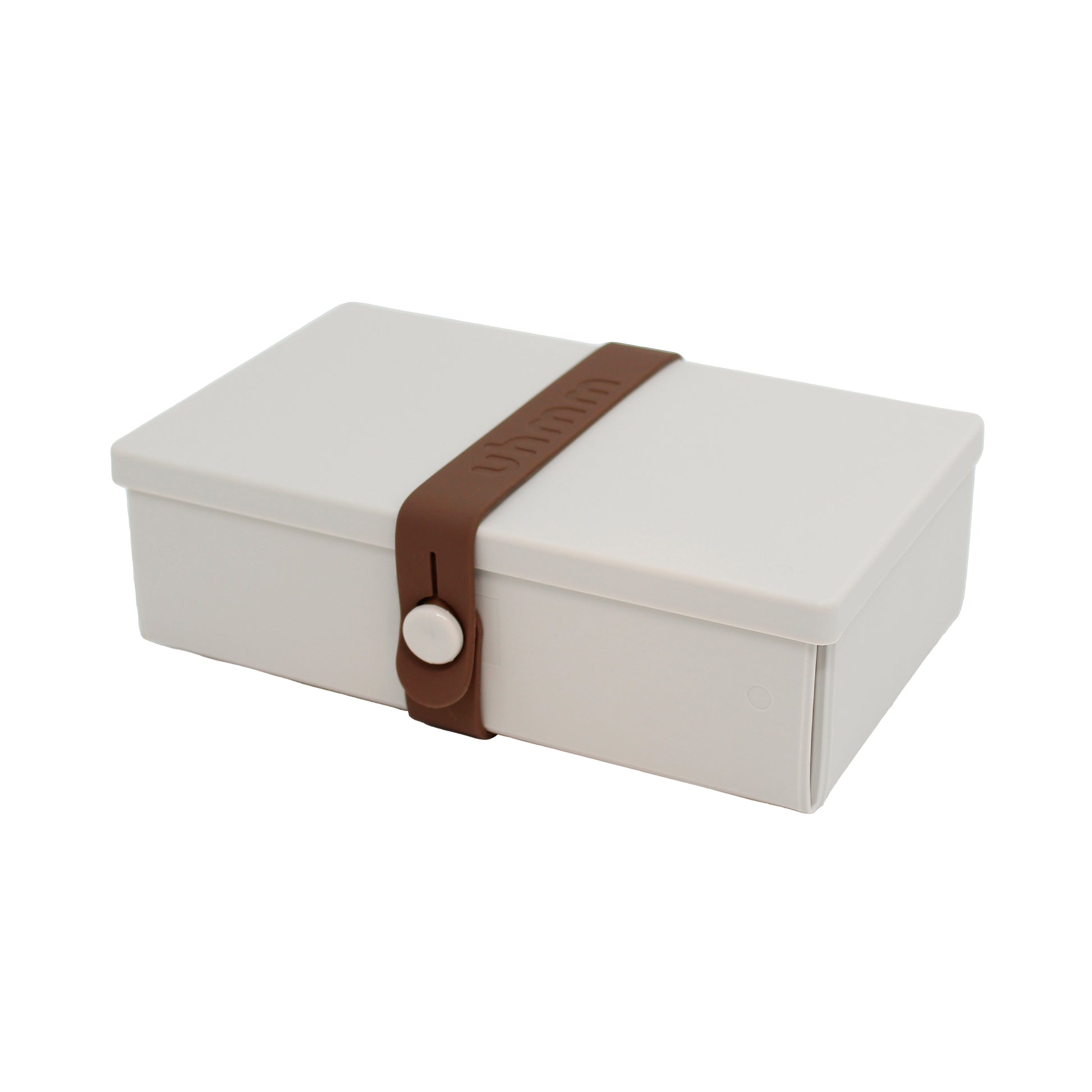 Uhmm 01 Opvouwbare Luchbox Warm Grijs│art. 981497│losse strap in Bruin