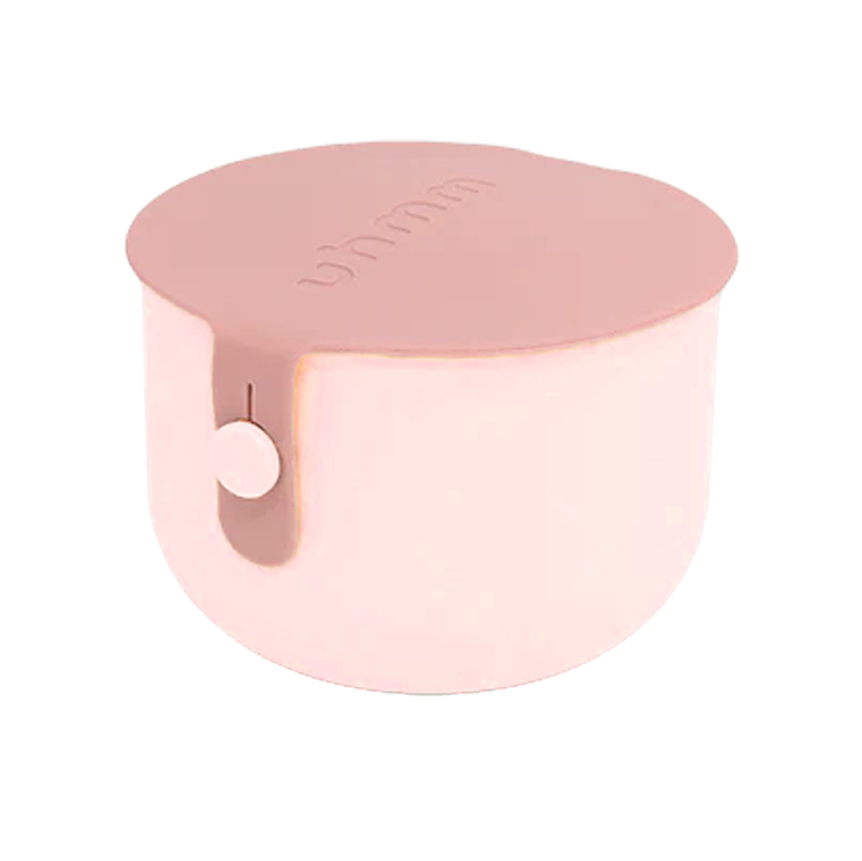 Uhmm Bowl 02 small roze - vooraanzicht met witte achtergrond.