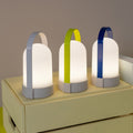 Little Uri Oplaadbare Buitenlamp nr.31│set van 3 Remember│art. LU31│set op gele krat