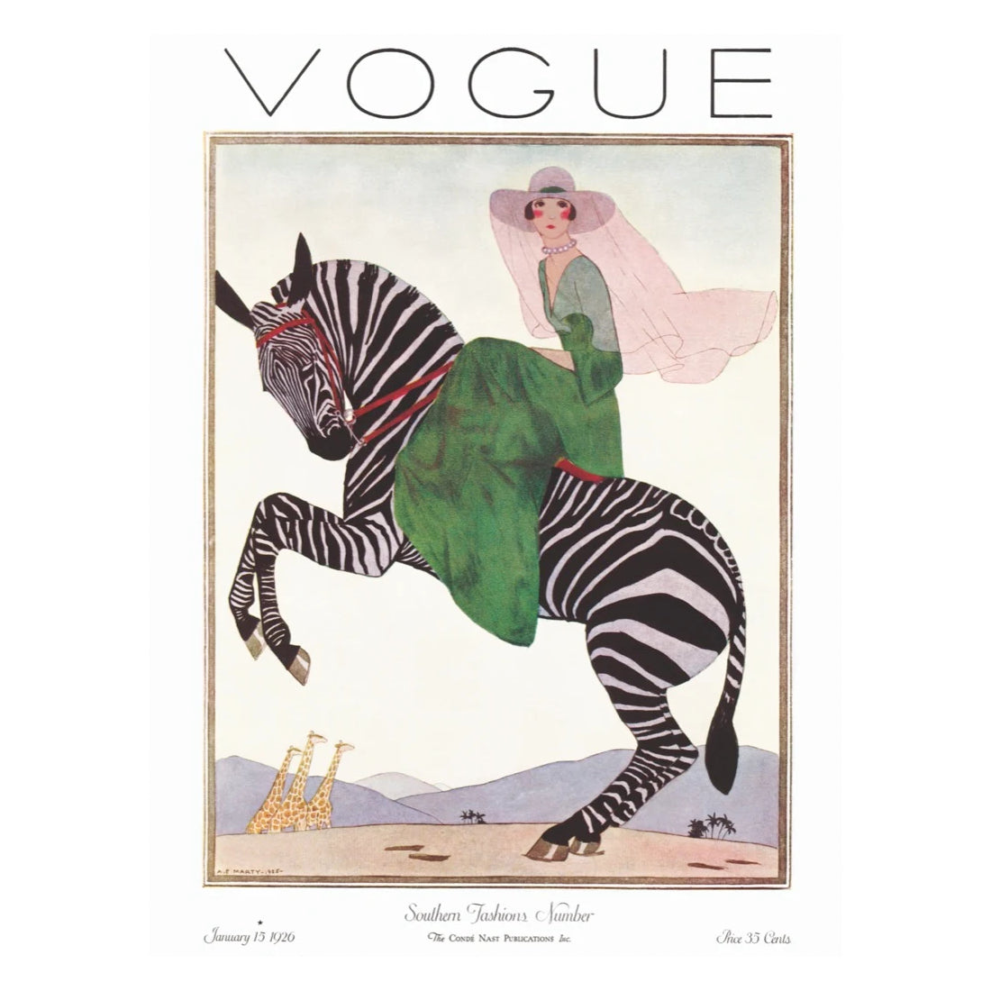 afbeelding van de cover a nde Vogue