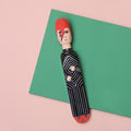 Wedgie Deurstopper Major Dave (David Bowie) - liggen op groen plankje
