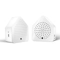 Zirpybox Wit set van 2│Relaxound│Krekelgeluiden│art. 11ZPB0101001│twee boxjes schuin naast elkaar
