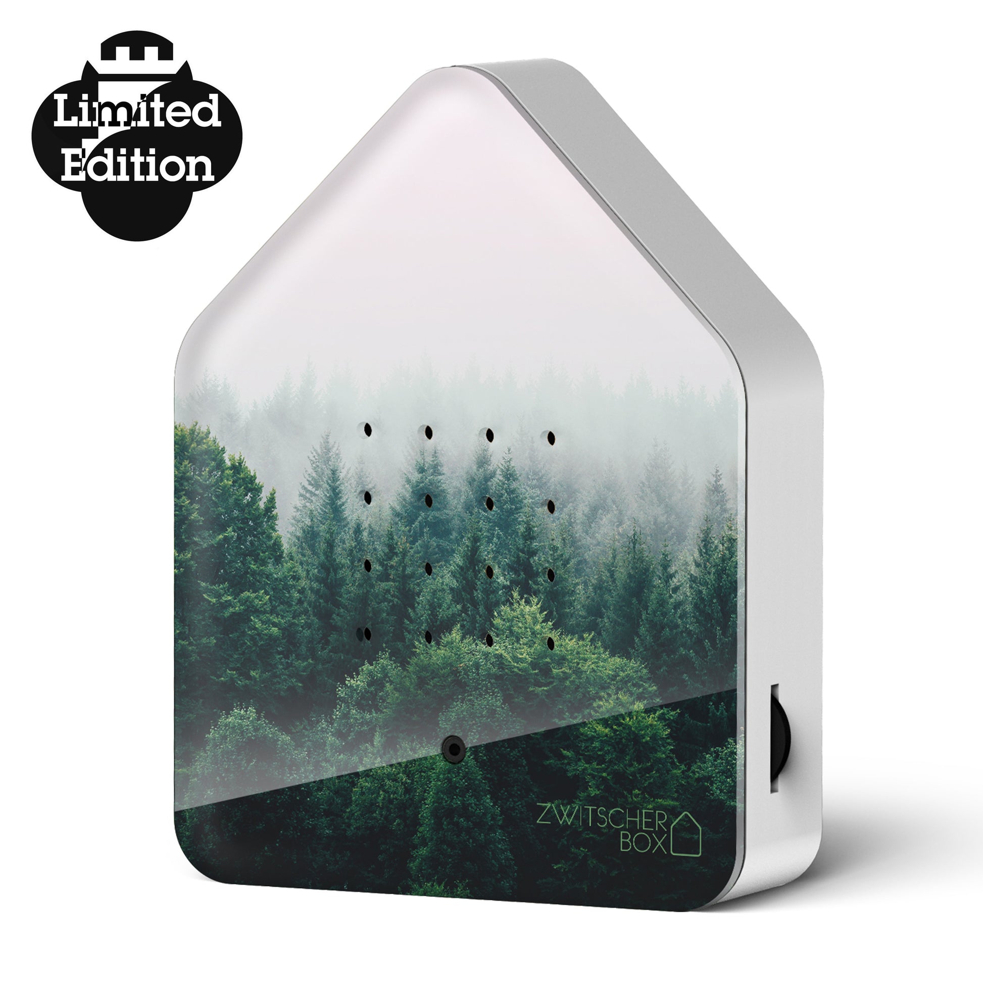 Zwitscherbox Limited Edition Morning Forest│art. 11ZBX0301023│vooraanzicht schuin