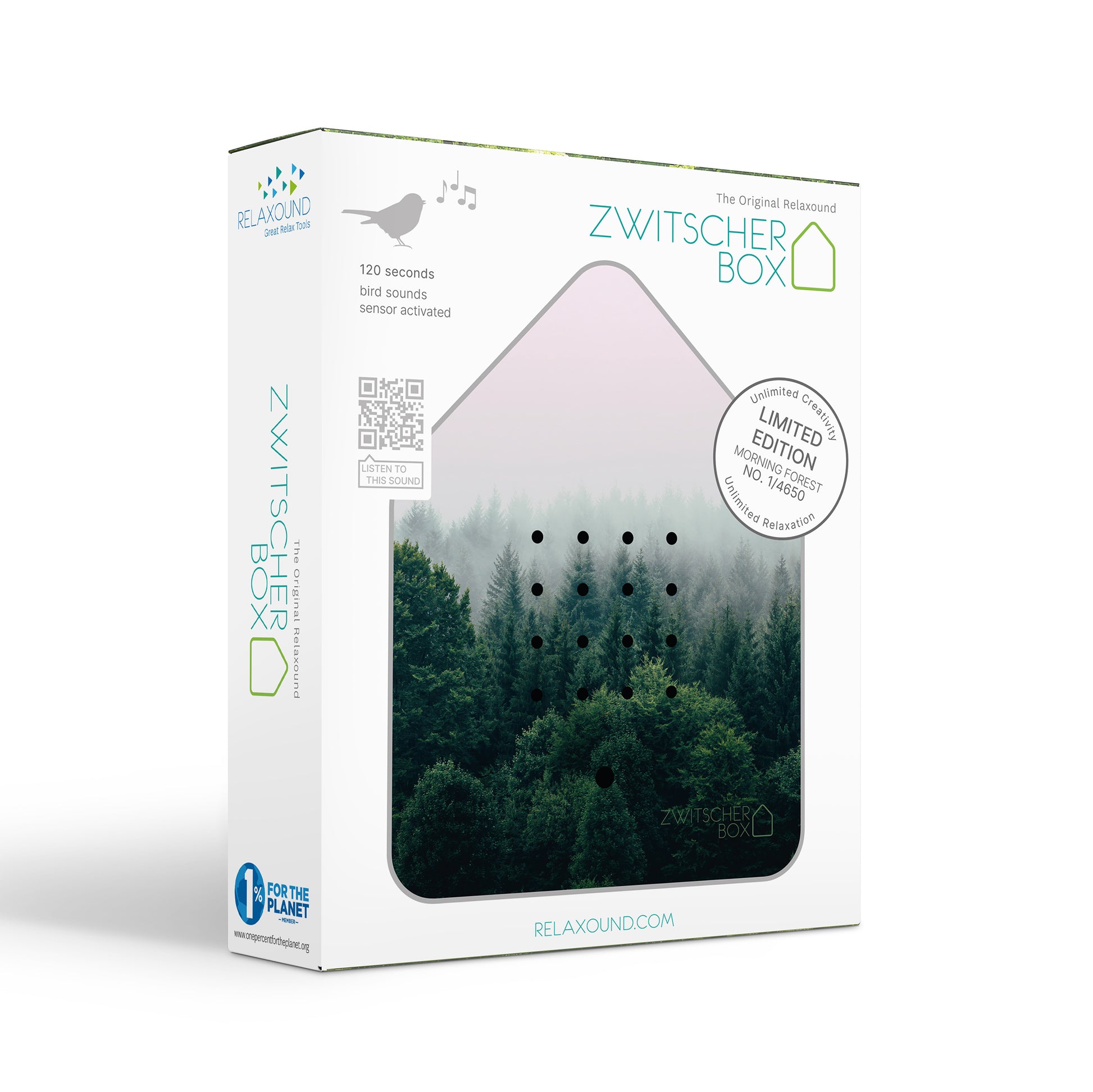 Zwitscherbox Limited Edition Morning Forest│art. 11ZBX0301023│verpakking