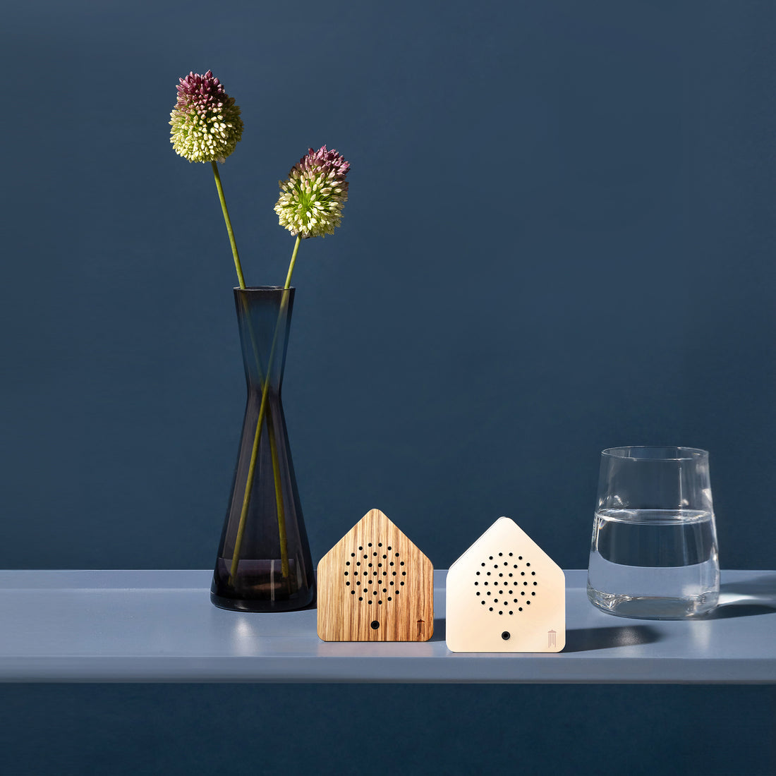 Zwitscherbox Satellite Wind Chimes Eiken│art. 11WIC0201001│vooraanzicht met witte achtergrond