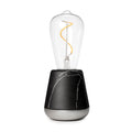 Humble Bulb Sirl ST64 Clear│art. HUMAC00003│Humble One Zwart marmer met lichtbron