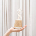 Humble Bulb Sirl ST64 Clear│art. HUMAC00003│humble One eiken met lichtbron