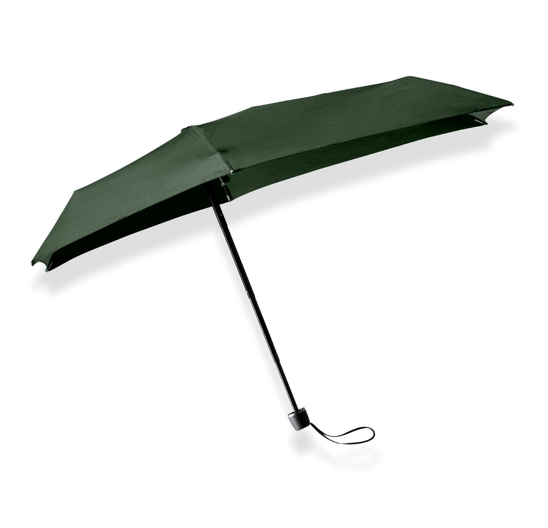 Senz Stormparaplu Micro Opvouwbaar│Velvet Green│Senz Umbrella│product foto open zijkant