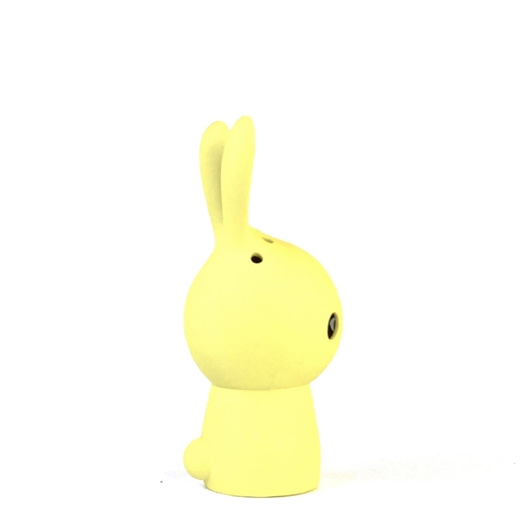 cuniculus bunny bud vase - yellow