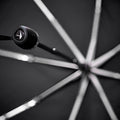 Senz Stormparaplu Mini│Opvouwbaar │Shiny Silver│Senz Umbrella│detail handvat