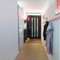 Coatrack by the Meter 20cm Mintgroen│Vij5│in lengte tegen lange wand in gang