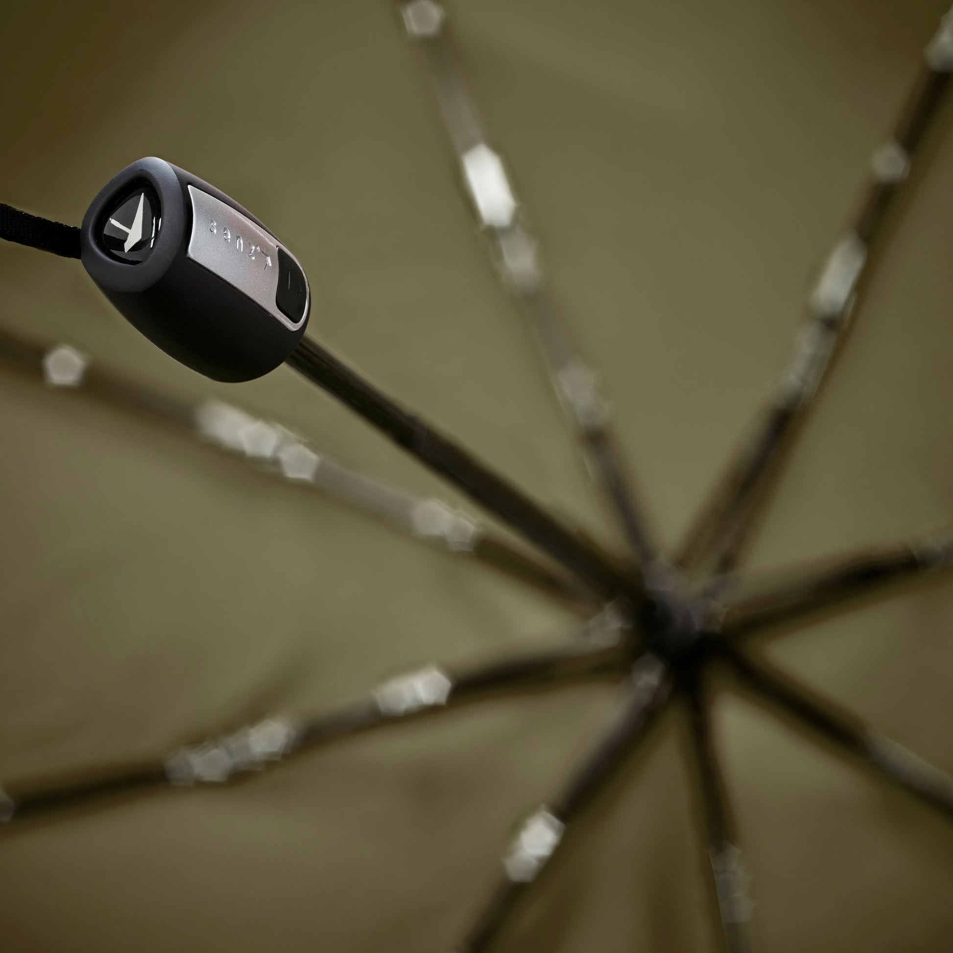 Senz Stormparaplu Mini Automatic│Opvouwbaar │Senz Umbrella│Olive Branch_detail handvat