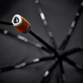 Senz Stormparaplu Mini Automatic De Luxe│Opvouwbaar│Pue Black│Senz Umbrella│detail handvat