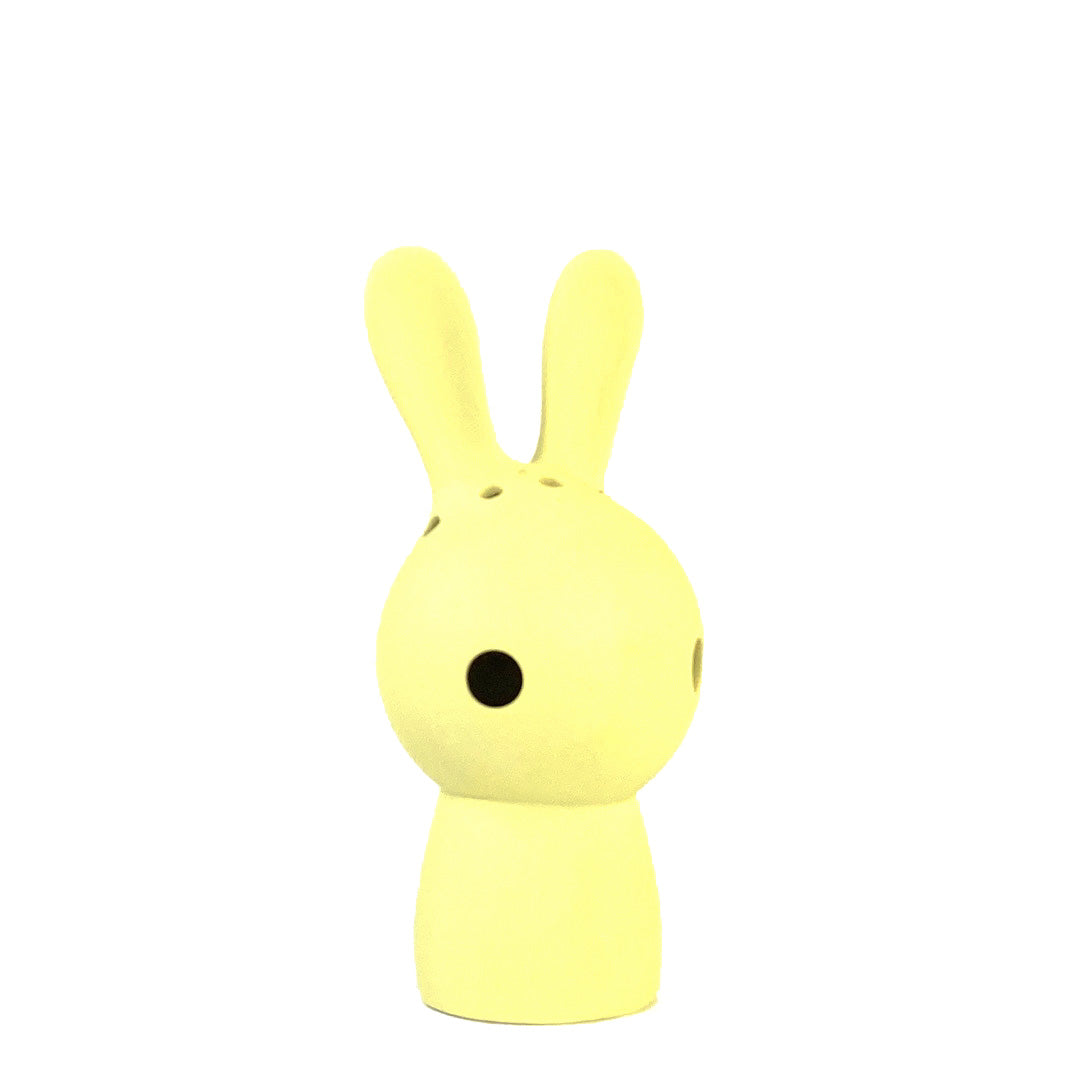 cuniculus bunny bud vase - yellow
