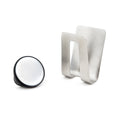 Magnetische Sponshouder RVS│Happy Sinks by Magisso│art. 30.103.000│liggend met losse magneet