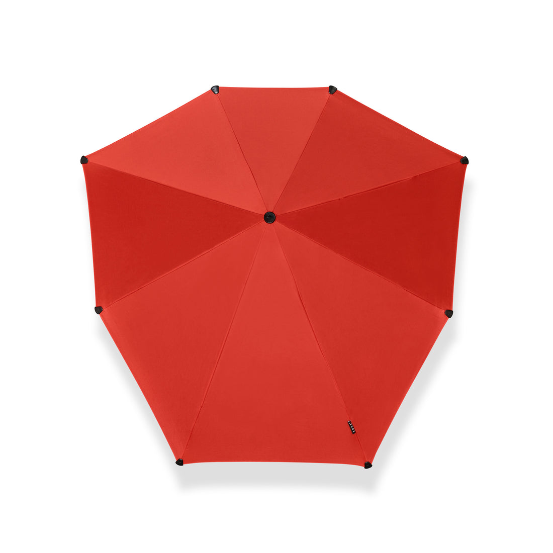 Senz Paraplu Original│Passion Red│Storm Paraplu│product foto zijkant open