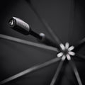 Senz Storm Paraplu Large│Pure Black│Senz Umbrella│detail handvat
