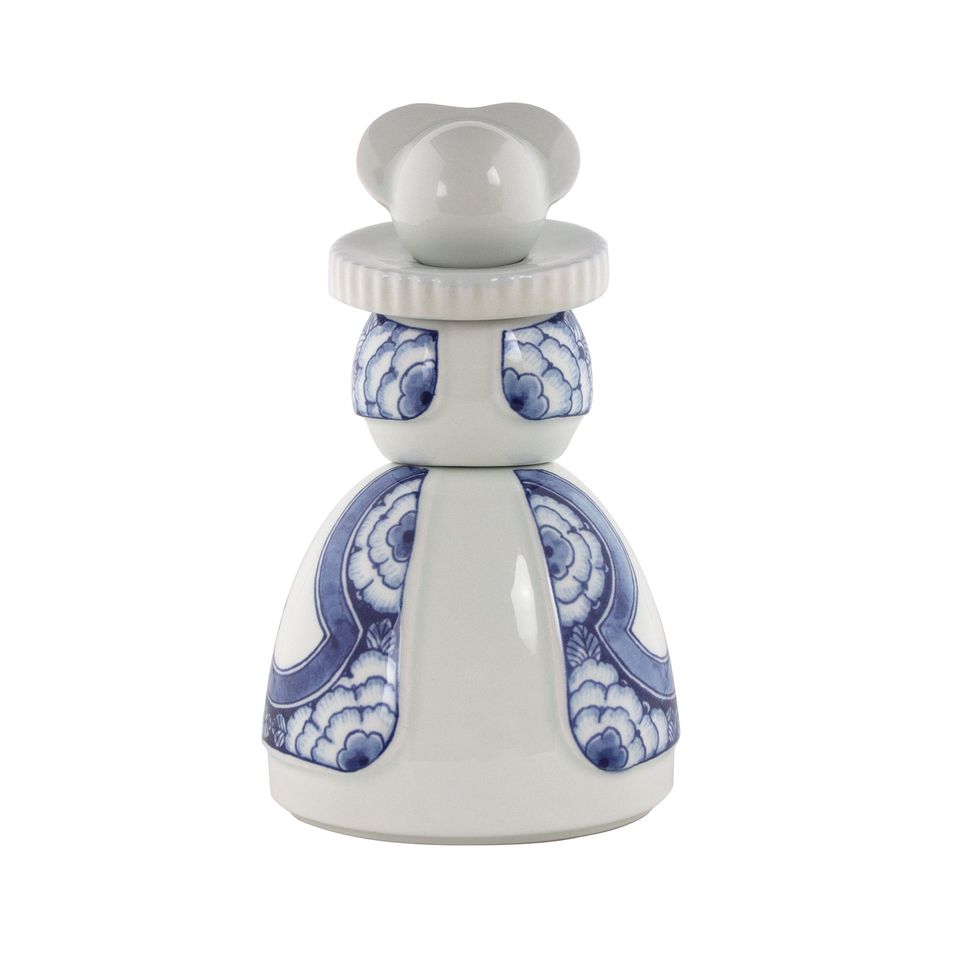 Proud Mary Ribbon Flower│Royal Delft│Porceleyne Fles│art. 46605000│voorkant met witte achtergrond