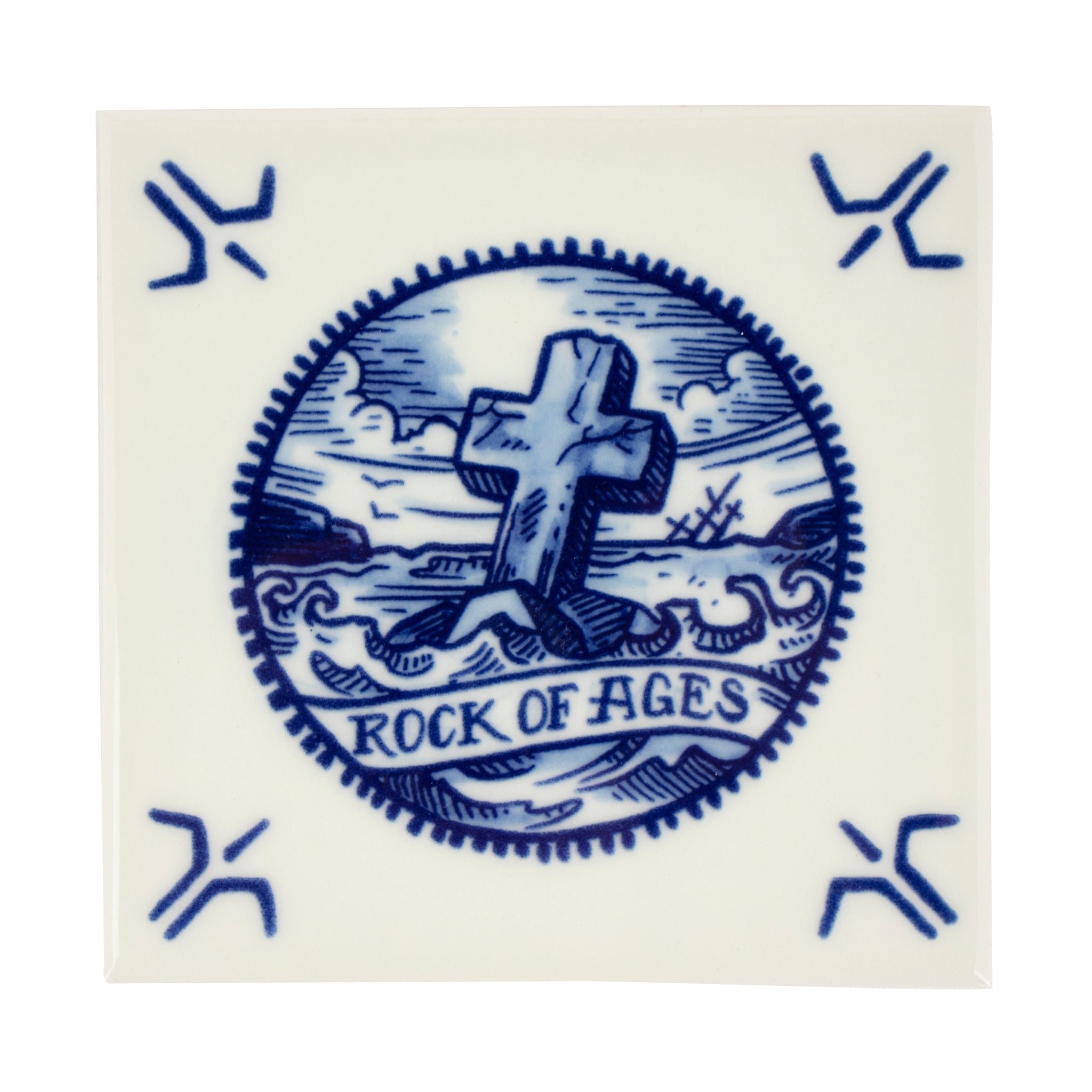 Schiffmacher Royal Blue Tattoo • Tegel • Schiffmacher Royal Blue Tattoo is een unieke samenwerking tussen tattoo artist Henk Schiffmacher en Royal Delft - Porcelyne Fles. De oude ambachten en tradities van beiden komen samen in prachtige objecten als vazen, borden en tegels. Rijk aan cultuur en historie.