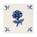 Schiffmacher Royal Blue Tattoo • Tegel • Schiffmacher Royal Blue Tattoo is een unieke samenwerking tussen tattoo artist Henk Schiffmacher en Royal Delft - Porcelyne Fles. De oude ambachten en tradities van beiden komen samen in prachtige objecten als vazen, borden en tegels. Rijk aan cultuur en historie.