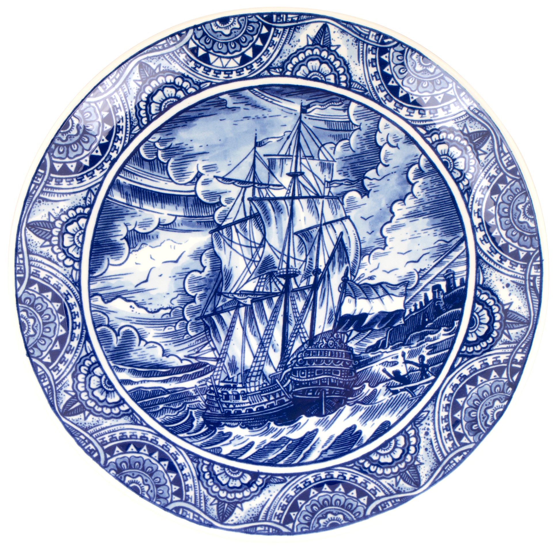 De Schiffmacher Royal Blue Tattoo collectie is een unieke samenwerking tussen tattoo artist Henk Schiffmacher en Royal Delft - Porcelyne Fles. Prachtige objecten zoals vazen, borden en tegels, waarbij de werelden en de tradities van beide ambachten samenkomen. Rijk aan historie, cultuur, traditie en symboliek.