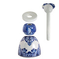 Proud Mary Handpainted Flower│Royal Delft│Porceleyne Fles│art. 65702000│losse onderdelen zwevend