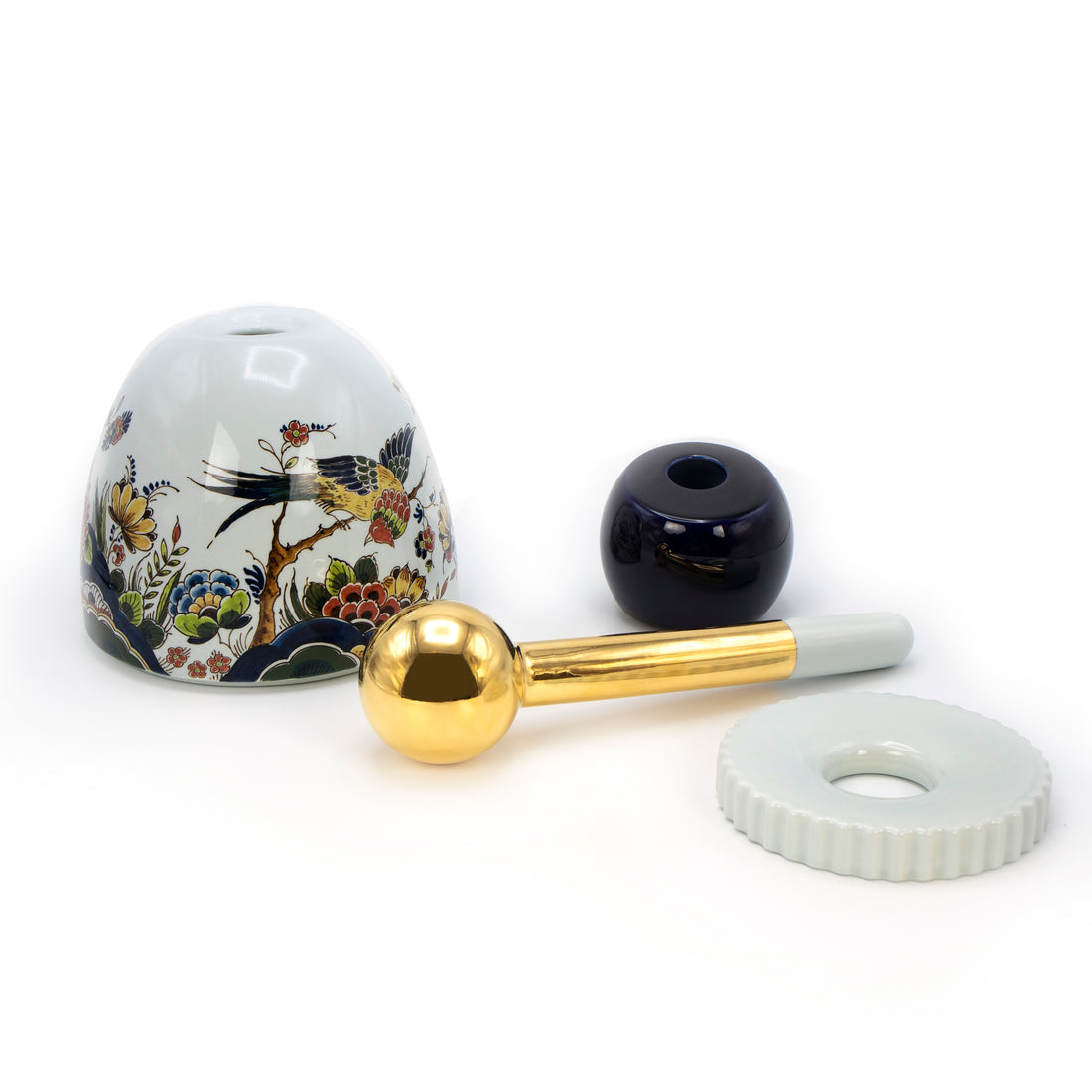 Proud Mary Handpainted Polychroom│Royal Delft│Porceleyne Fles│art. 65704000│voorkant met witte achtergrond