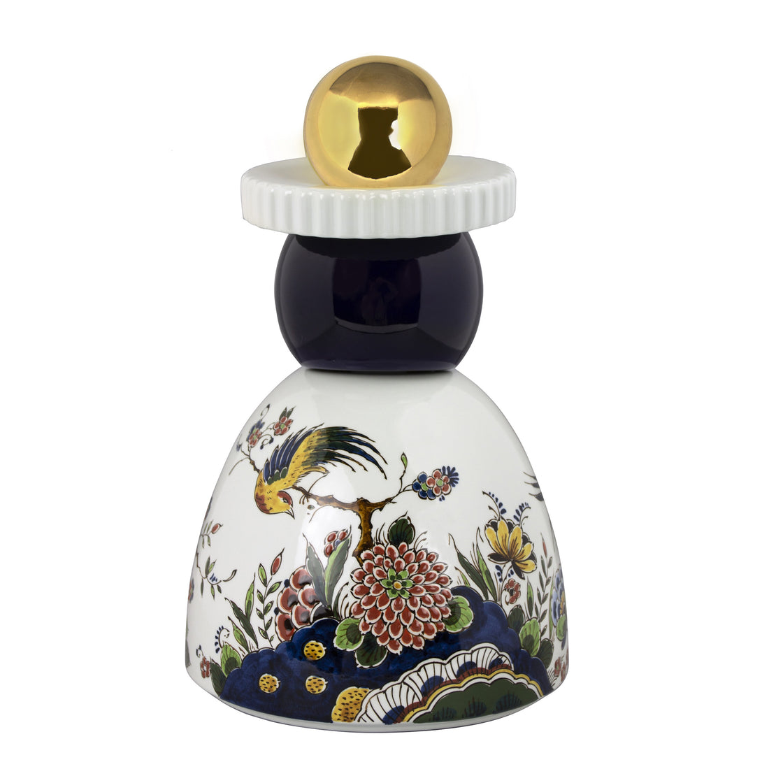 Proud Mary Handpainted Polychroom│Royal Delft│Porceleyne Fles│art. 65704000│voorkant met witte achtergrond