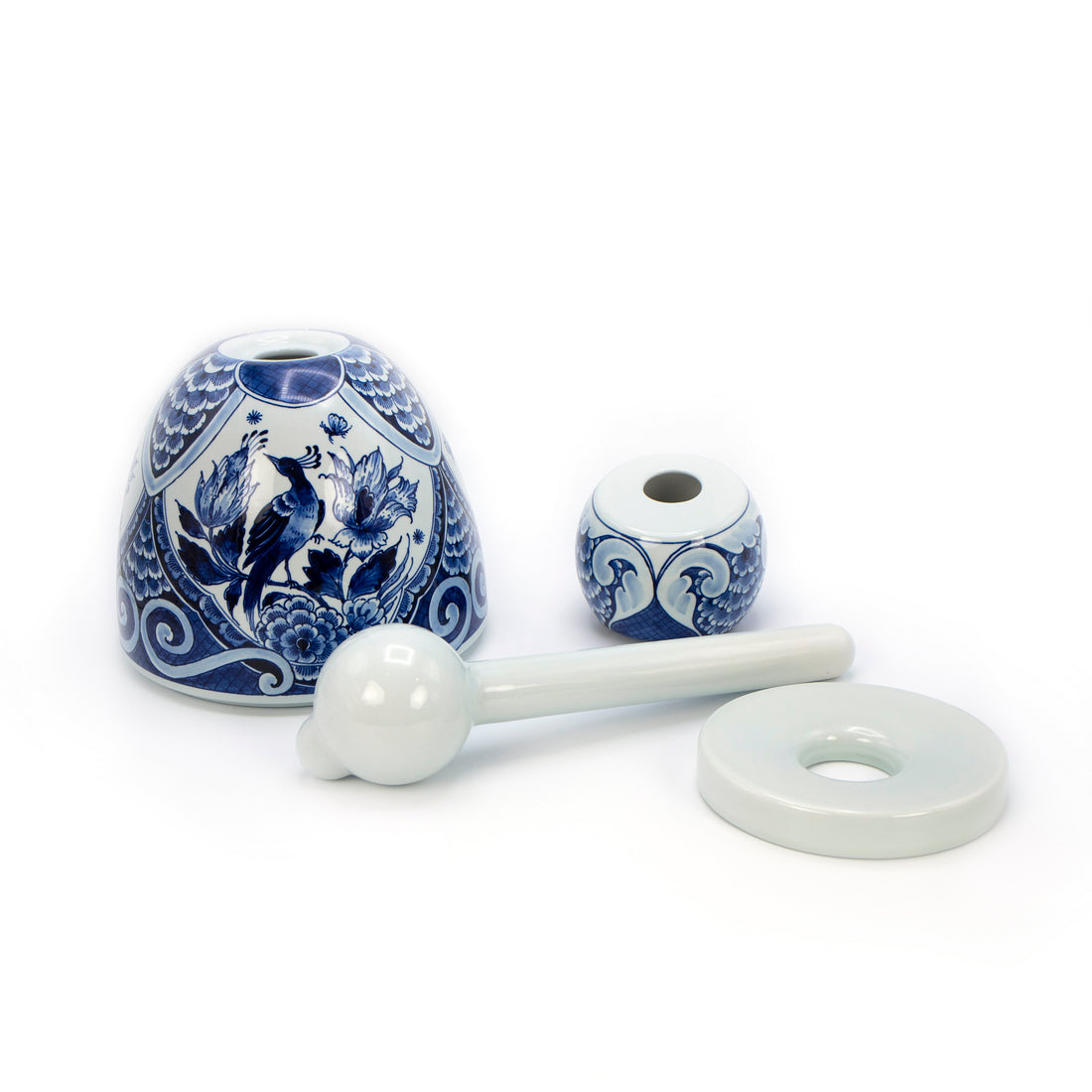 Proud Mary Handpainted Tulipa│Royal Delft│Porceleyne Fles│art. 65707000│voorkant met witte achtergrond