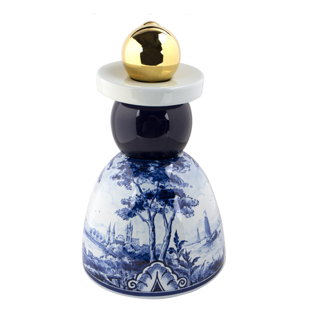 Proud Mary Handpainted│Royal Delft│Porceleyne Fles│art. 65711000│voorkant met witte achtergrond