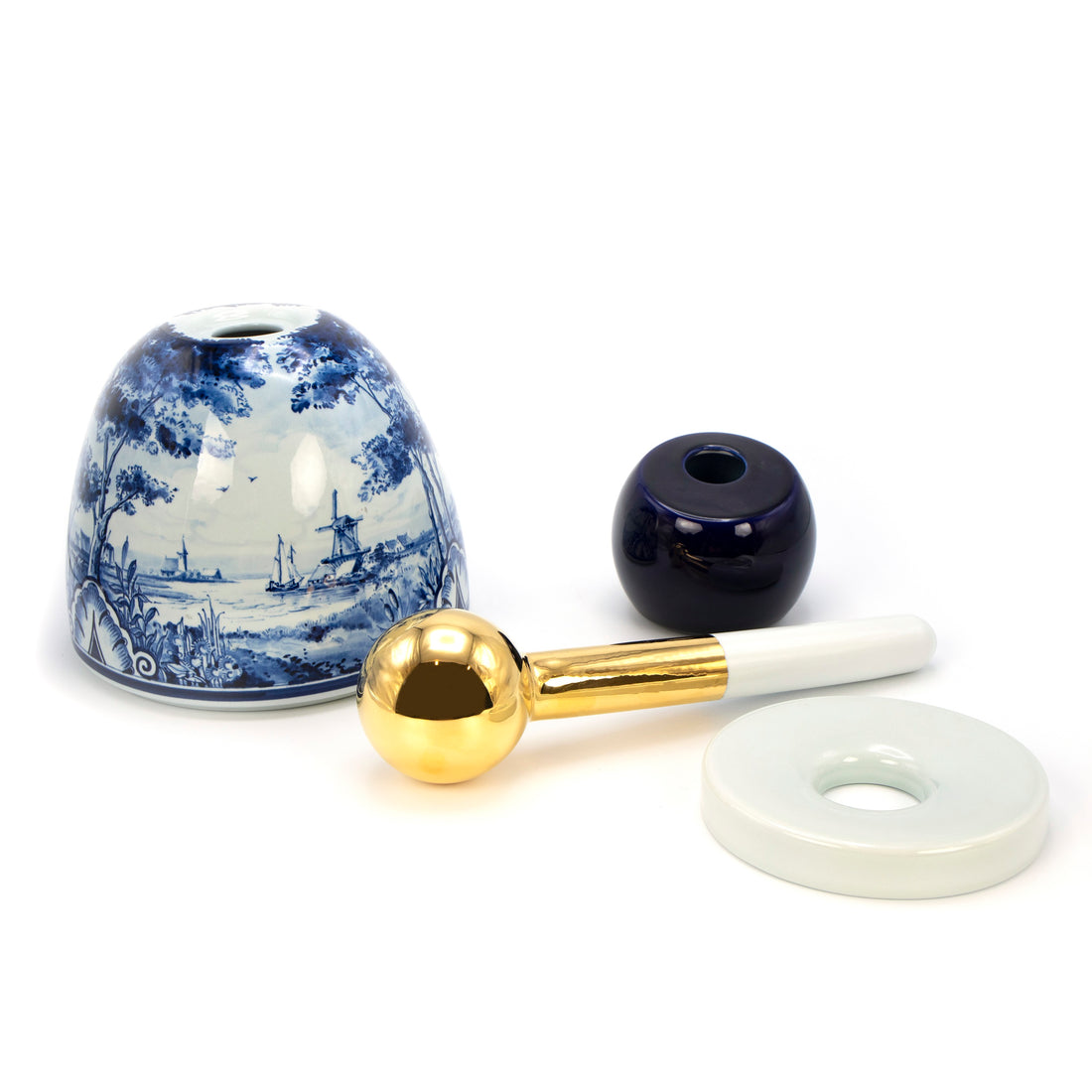 Proud Mary Handpainted│Royal Delft│Porceleyne Fles│art. 65711000│voorkant met witte achtergrond