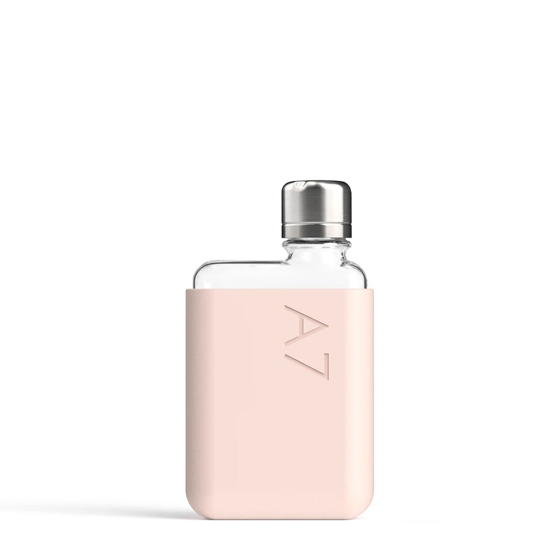 Memobottle Silicone Sleeve A7│Pale Coral│Drinkfles│foto voorkant zonder fles