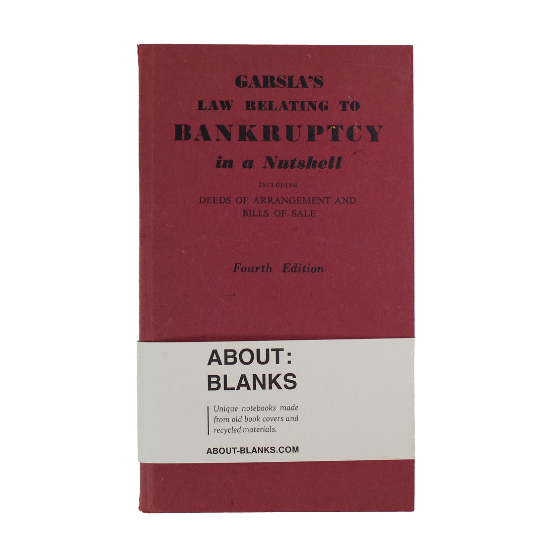 About Blanks nototieboek Small NR3│vooraanzicht schuin